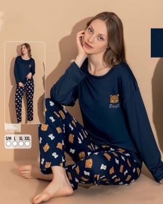 Γυναικεία Πιτζάμα βαμβακερή 