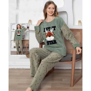 Γυναικεία Πιτζάμα Λούτρινη 