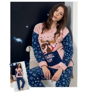 Γυναικείες πιτζάμες λούτρινες Γυναικείες πιτζάμες λούτρινες