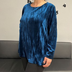 Γυναικεία μπλούζα βελούδινη 