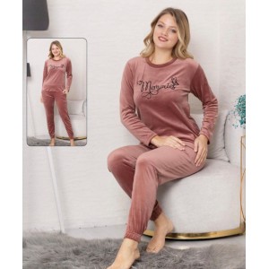 Φόρμα βελούδινη σετ 