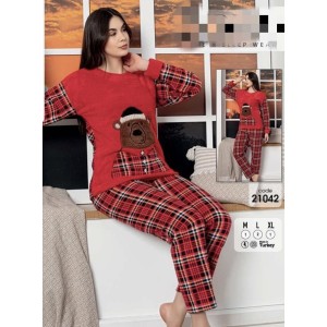 Γυναικείες πιτζάμες λούτρινες Γυναικείες πιτζάμες λούτρινες