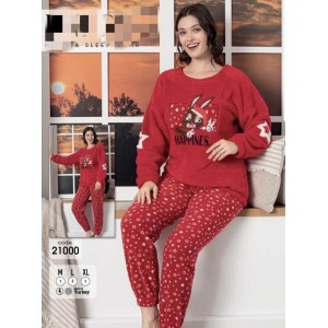 Γυναικείες πιτζάμες λούτρινες Γυναικείες πιτζάμες λούτρινες