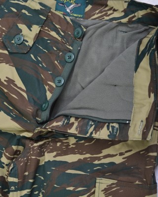 Στρατιωτικό παντελόνι με επένδυση φλις
