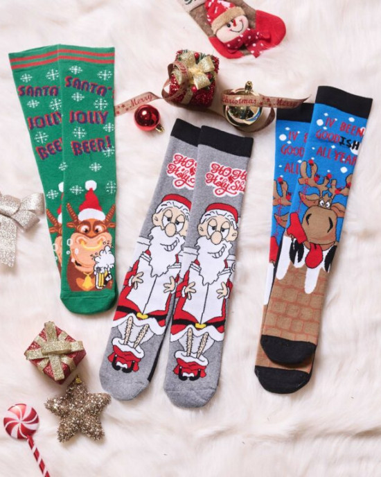 Κάλτσες Χριστουγεννιάτικες  