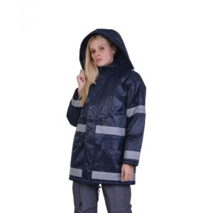 Τζάκετ Parka με ανακλαστικές ταινίες